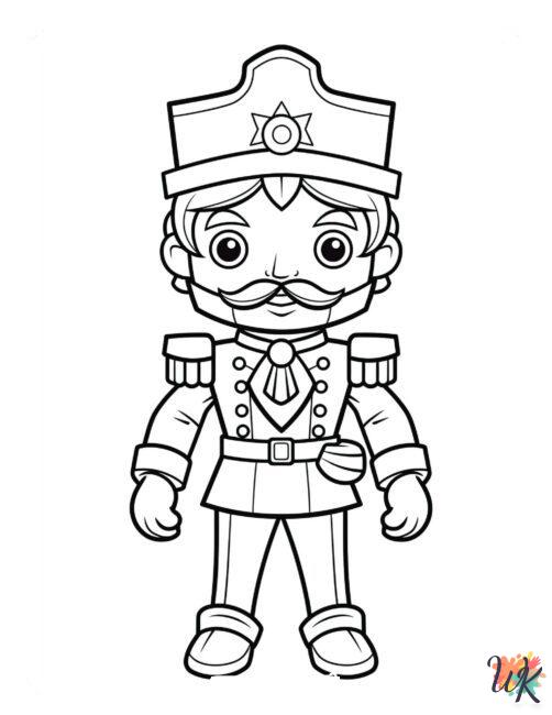 printable Nutcracker coloring pages