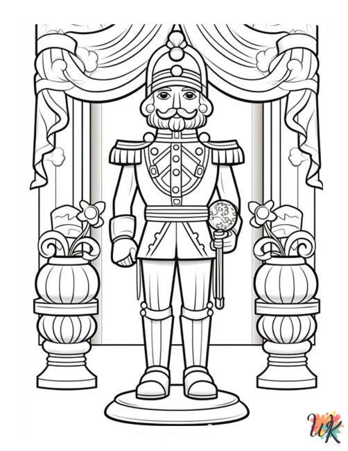 Nutcracker coloring pages free printable