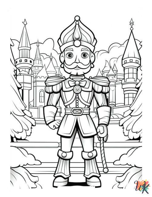 adult Nutcracker coloring pages