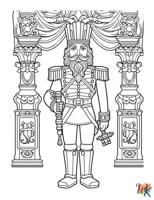 Nutcracker adult coloring pages