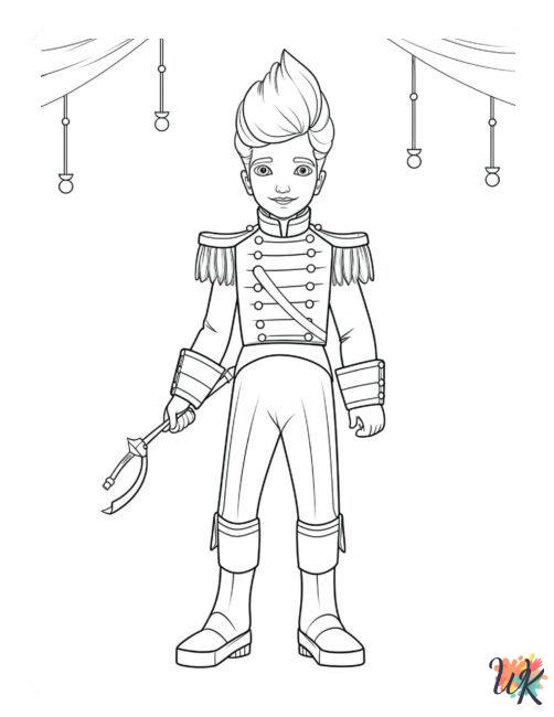 free Nutcracker printable coloring pages 1
