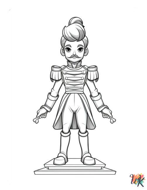 Nutcracker coloring pages for kids
