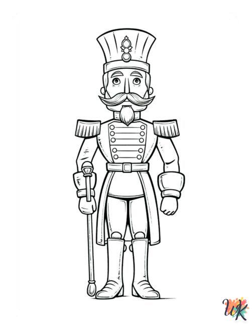 free Nutcracker coloring pages for kids