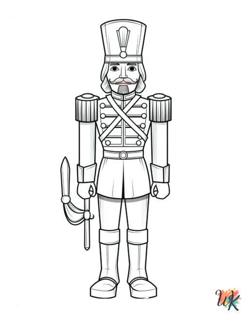 Nutcracker coloring pages for preschoolers