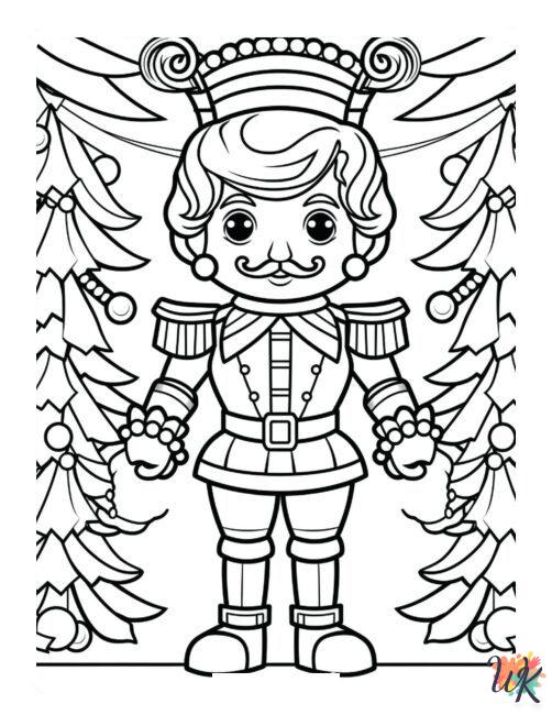 Nutcracker coloring pages free