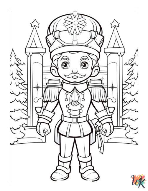 Nutcracker free coloring pages
