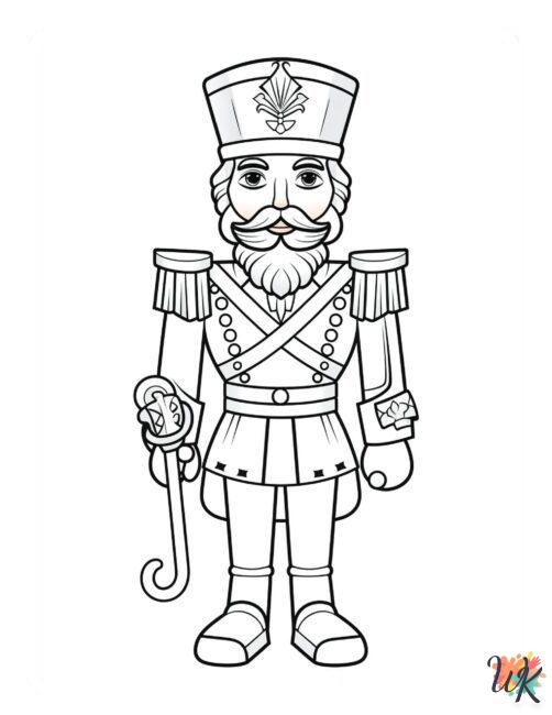 free coloring Nutcracker pages