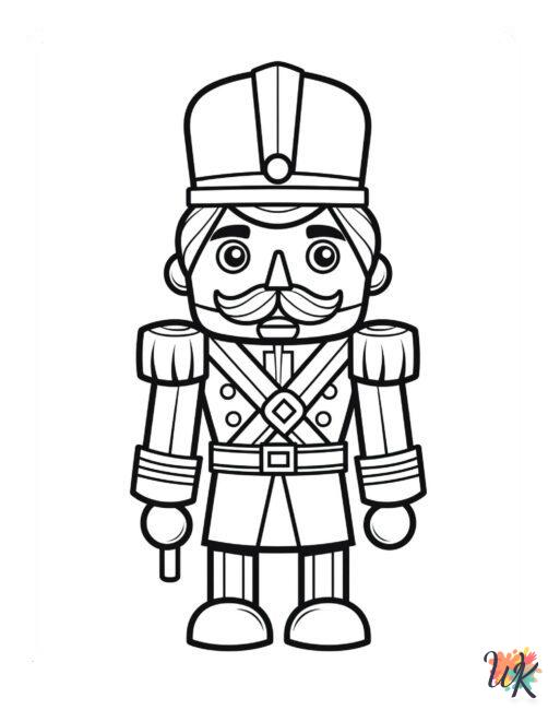 free Nutcracker printable coloring pages