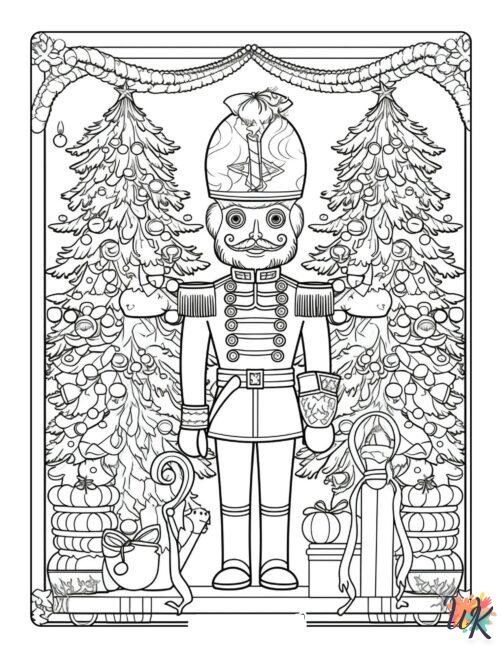 free Nutcracker coloring pages for kids