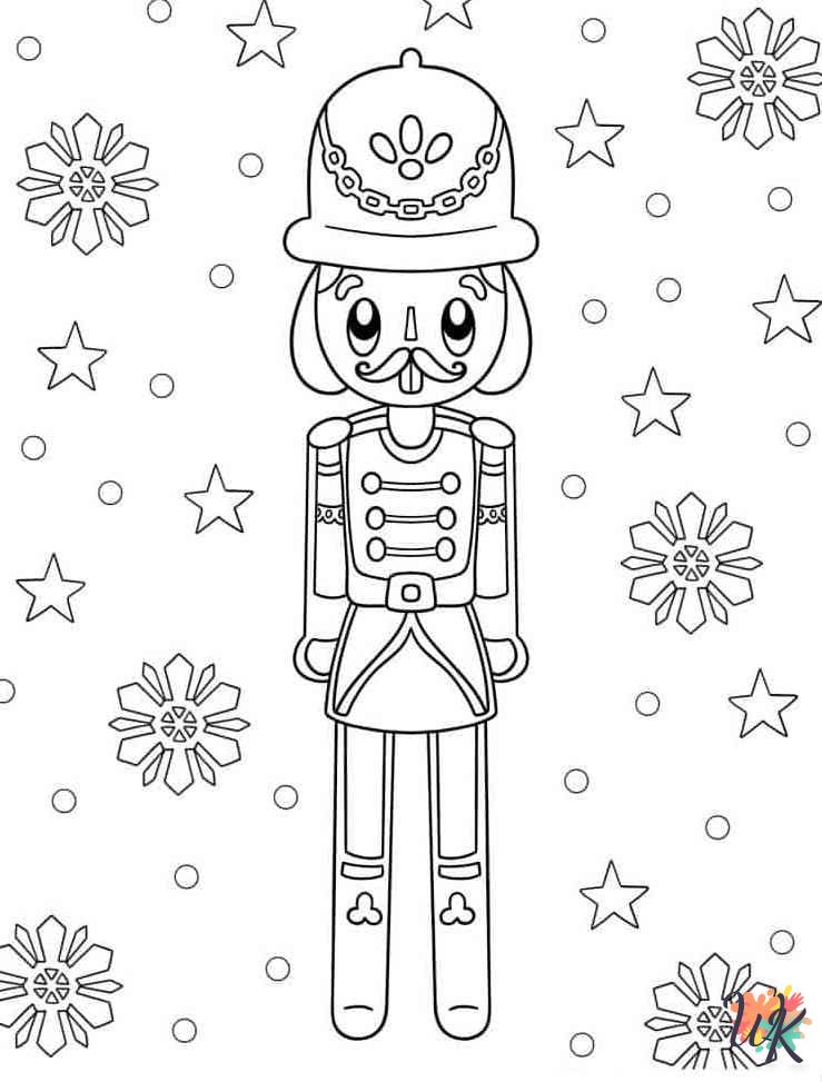 hard Nutcracker coloring pages