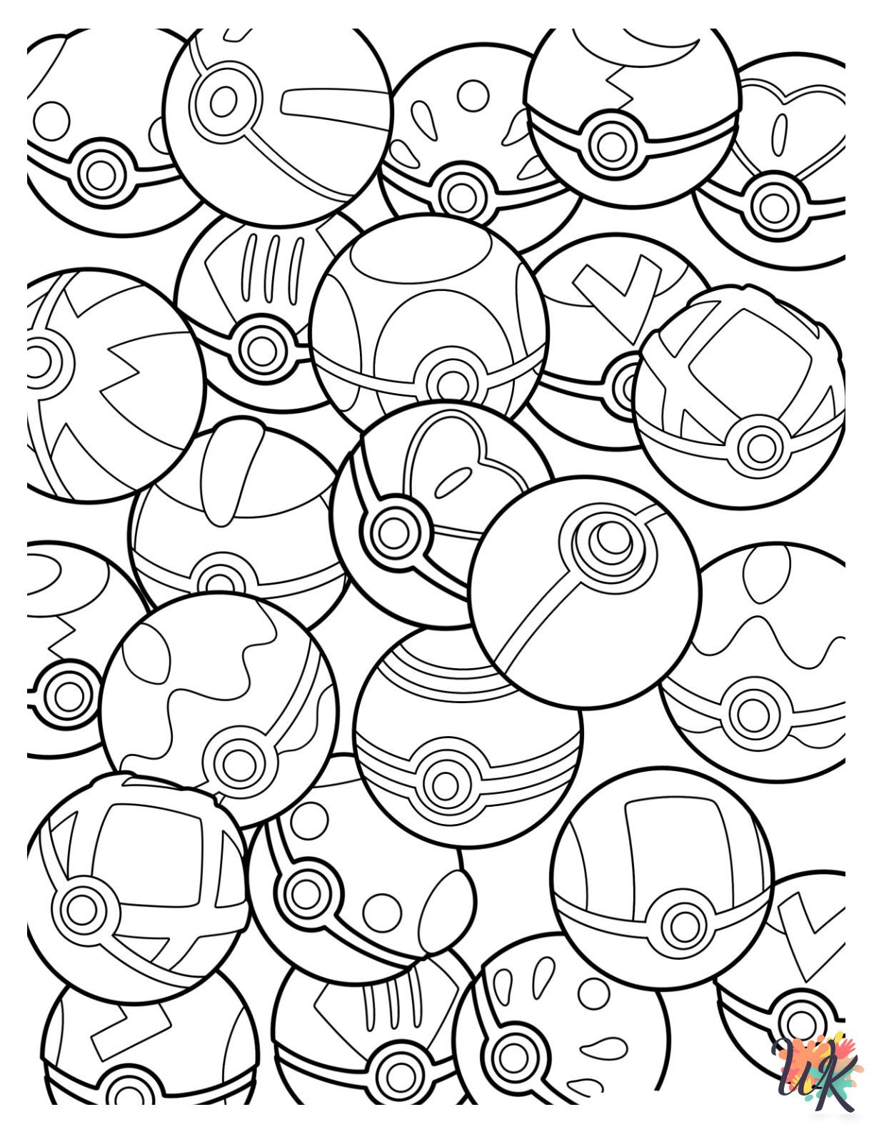 33 Pokeball Coloring Pages - Engage Your Kids Creatively