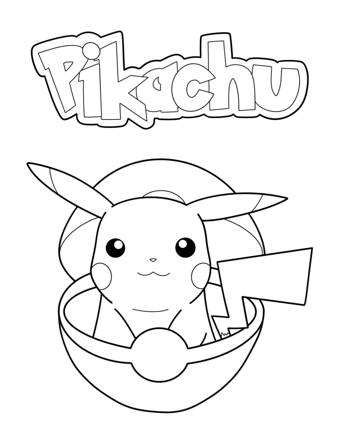 33 Pokeball Coloring Pages - Engage Your Kids Creatively