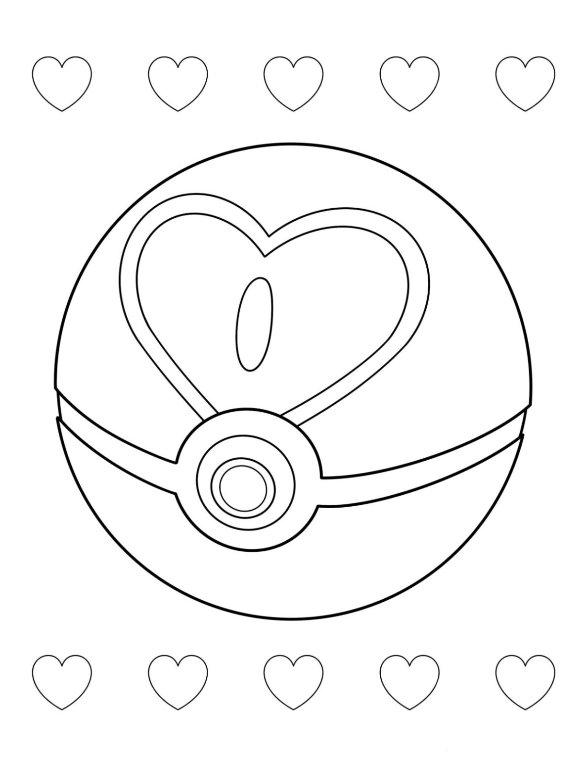 33 Pokeball Coloring Pages - Engage Your Kids Creatively