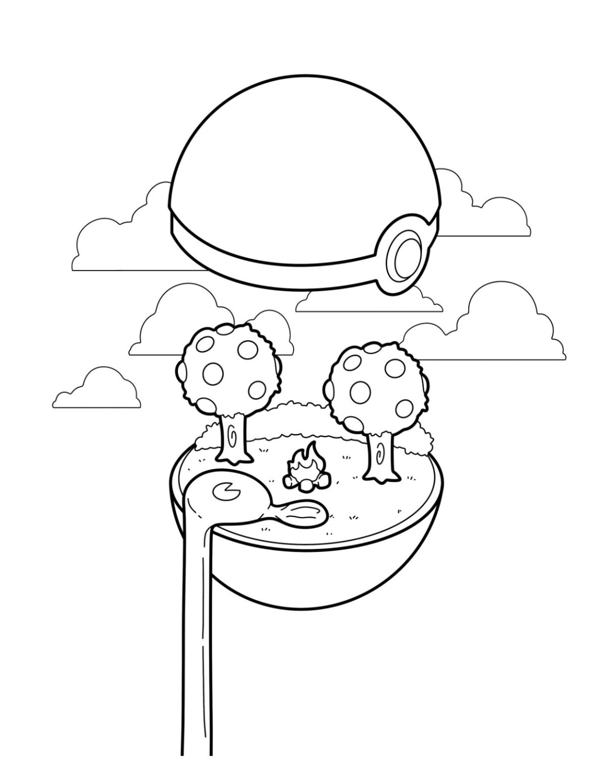 33 Pokeball Coloring Pages - Engage Your Kids Creatively