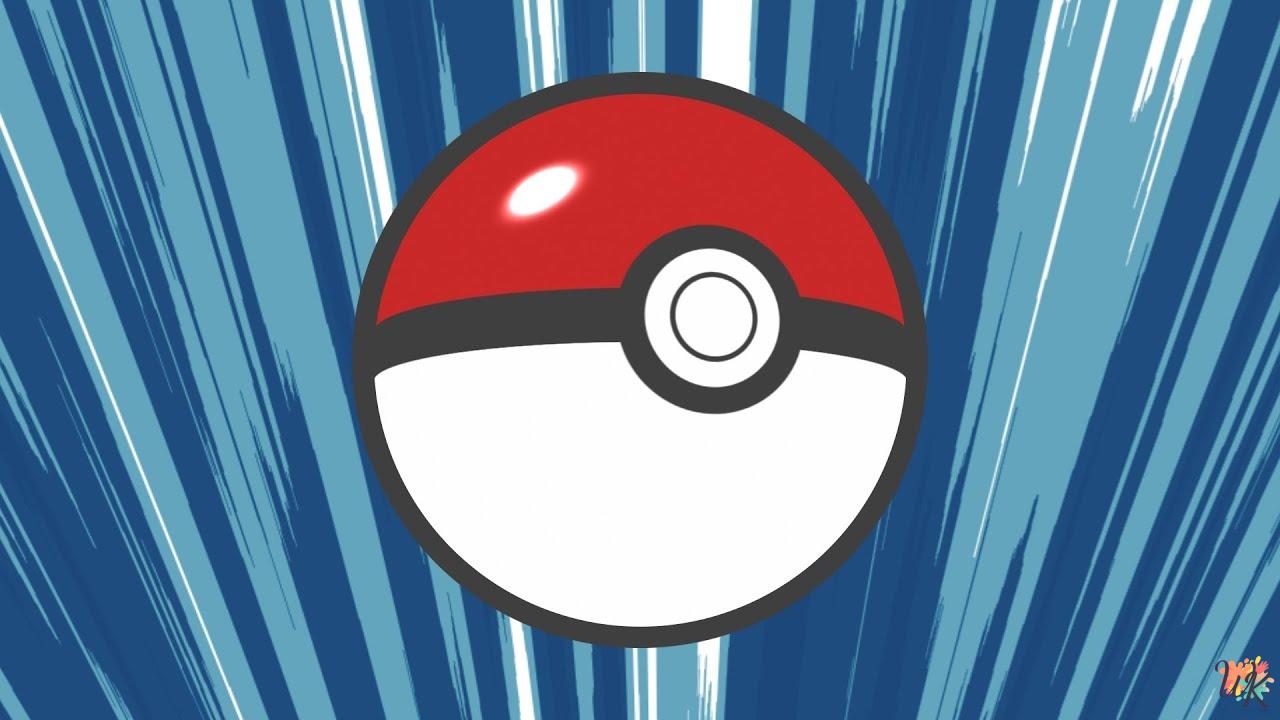 33 Pokeball Coloring Pages