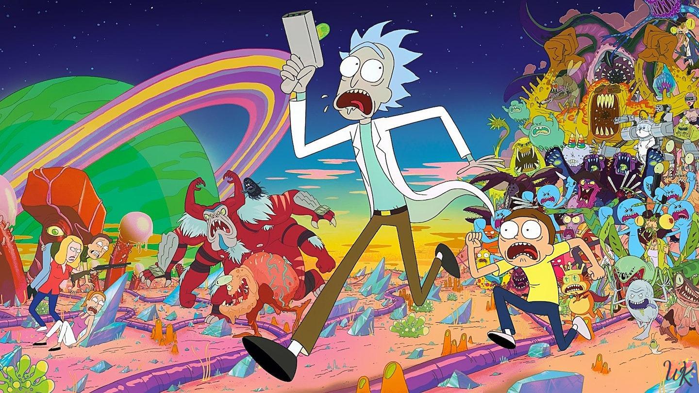 Rick and Morty Coloring Pages 1 Rick and Morty Coloring Pages