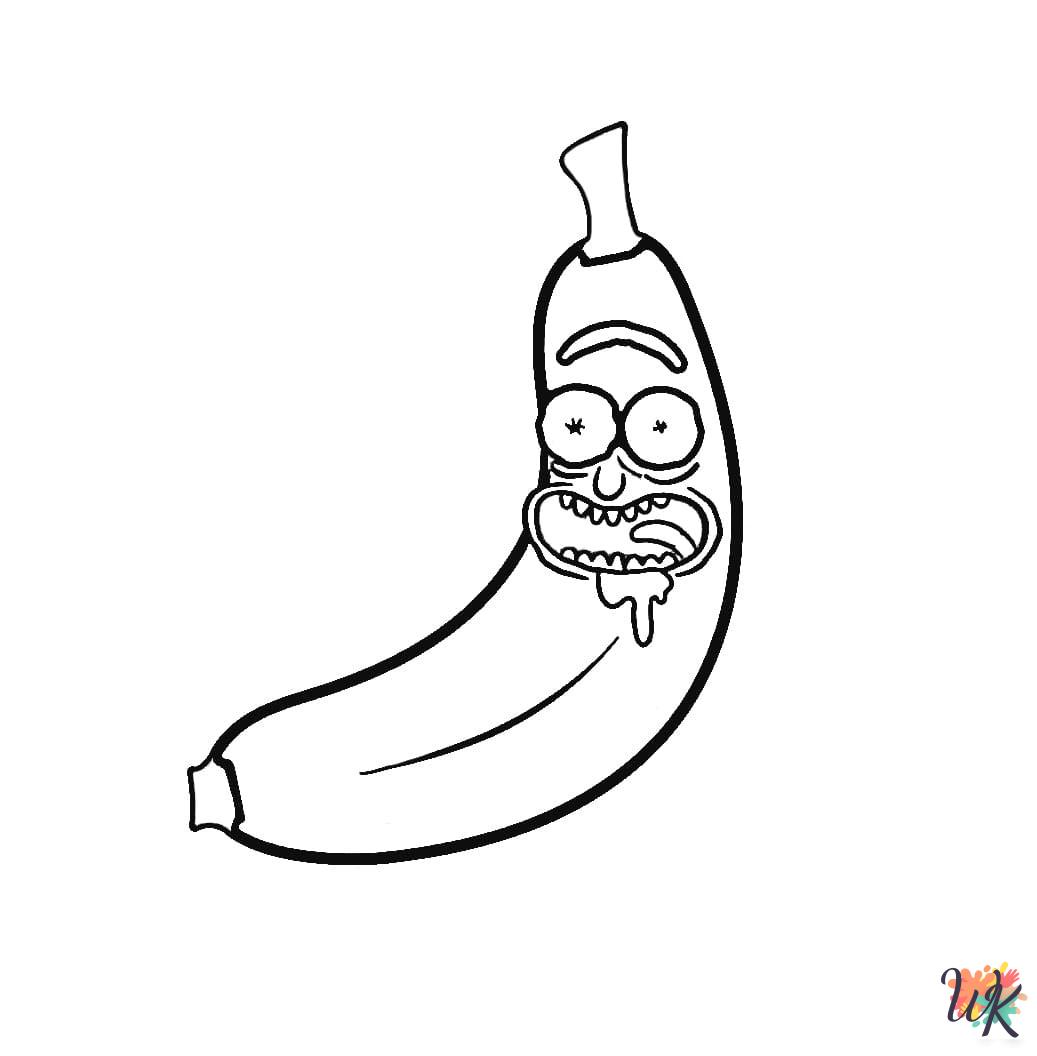 free Rick and Morty coloring pages pdf