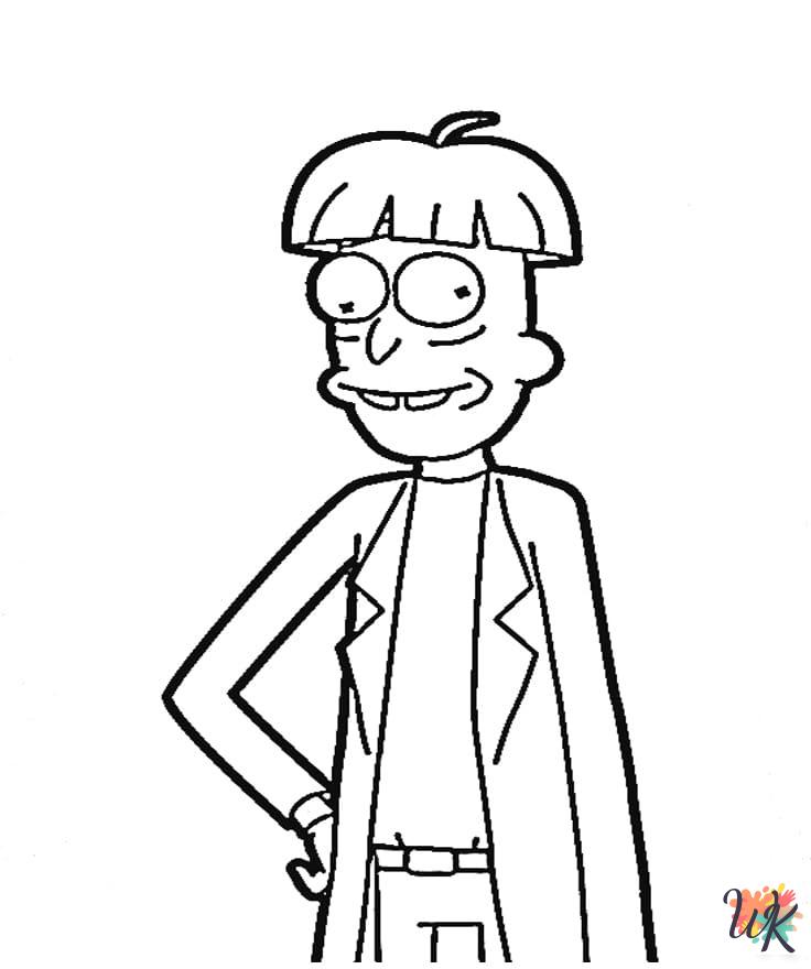 Rick and Morty Coloring Pages 5
