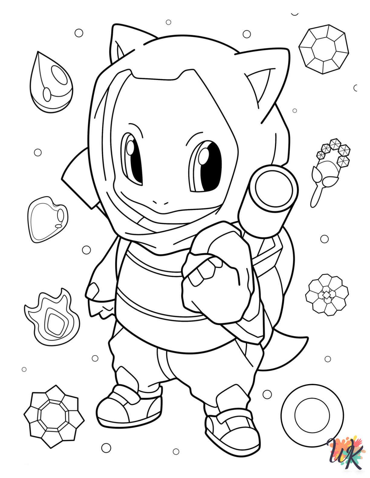 printable coloring pages Squirtle