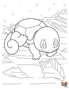 24 Squirtle Coloring Pages For Kids - Print &amp; Color For Fun!
