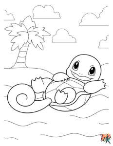 24 Squirtle Coloring Pages For Kids - Print & Color For Fun!
