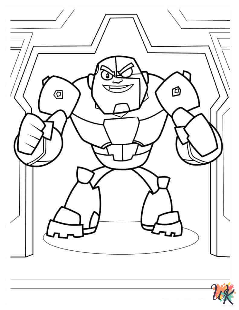 Teen Titans Go coloring pages