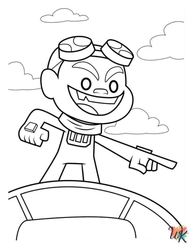 cute Teen Titans Go coloring pages