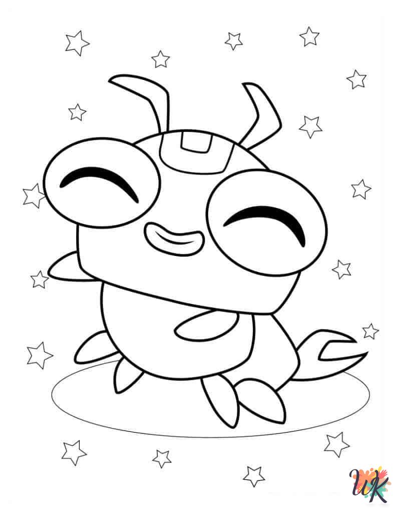 free full size printable Teen Titans Go coloring pages for adults pdf