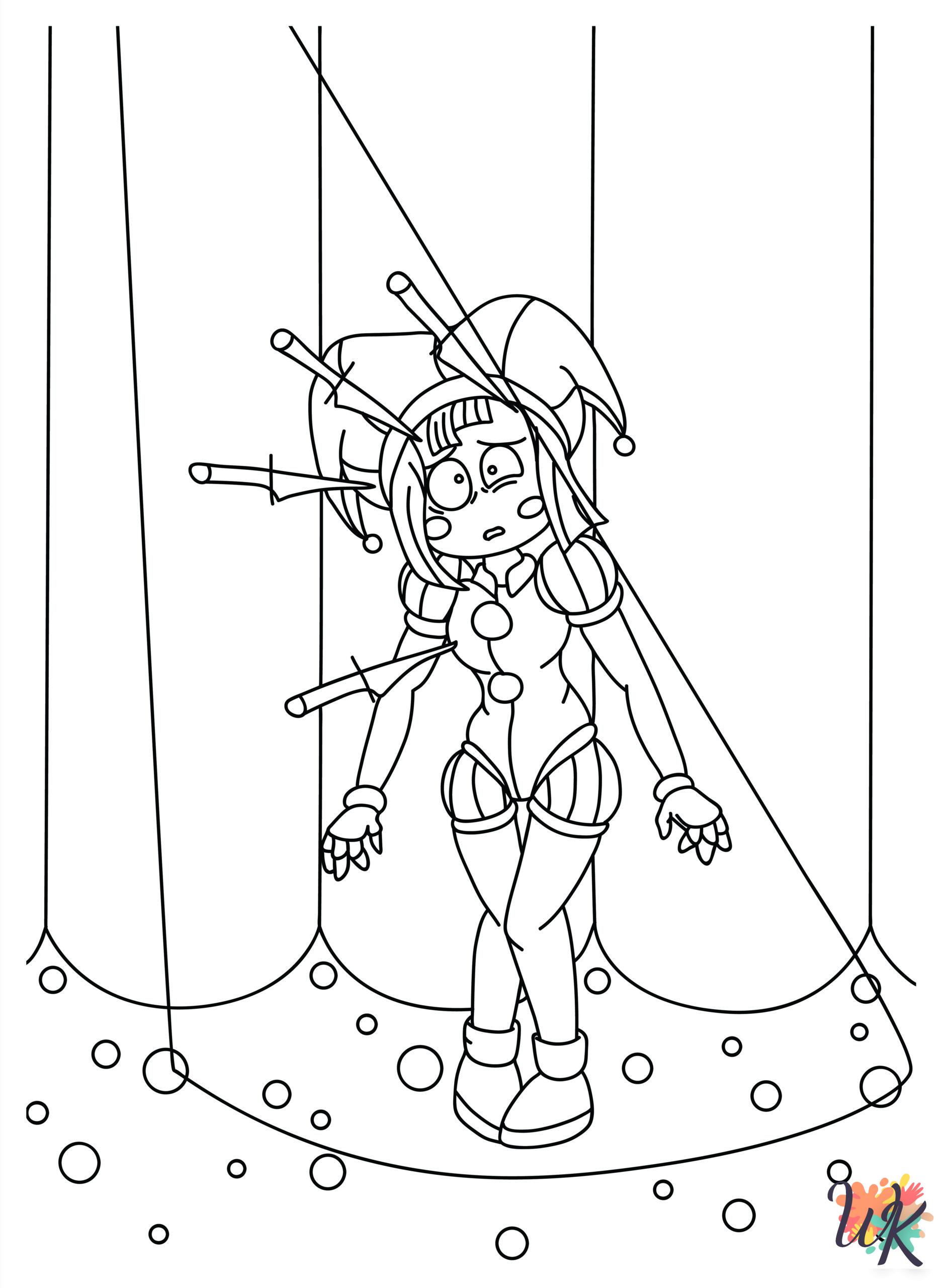 kids The Amazing Digital Circus coloring pages