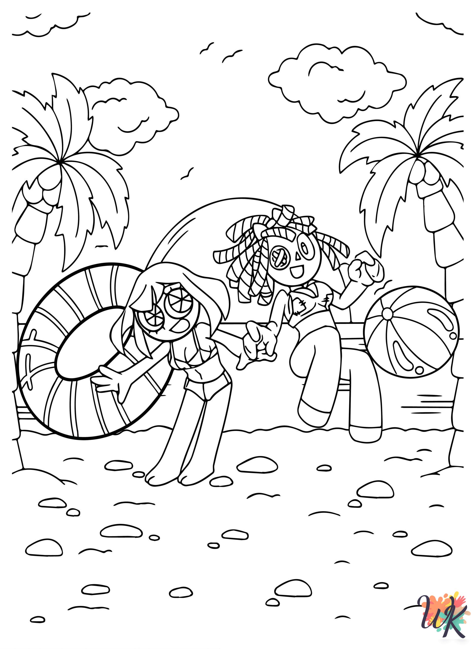 free The Amazing Digital Circus coloring pages