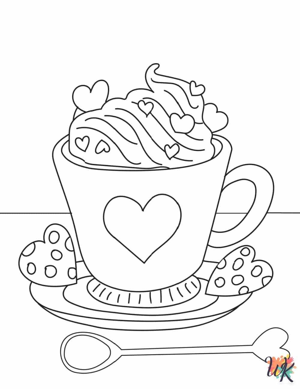free coloring pages Valentine's Day