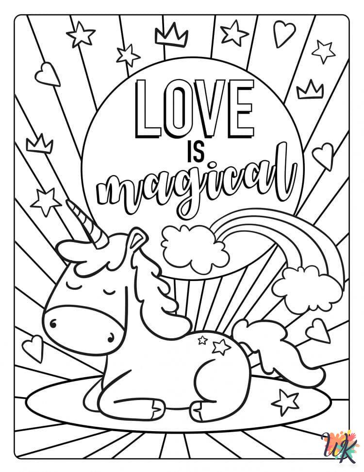 merry Valentine's Day coloring pages