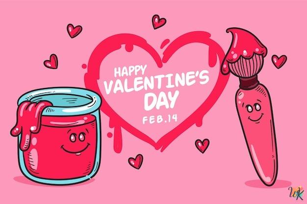 Valentine's Day Coloring Pages 1 Valentine's Day Coloring Pages