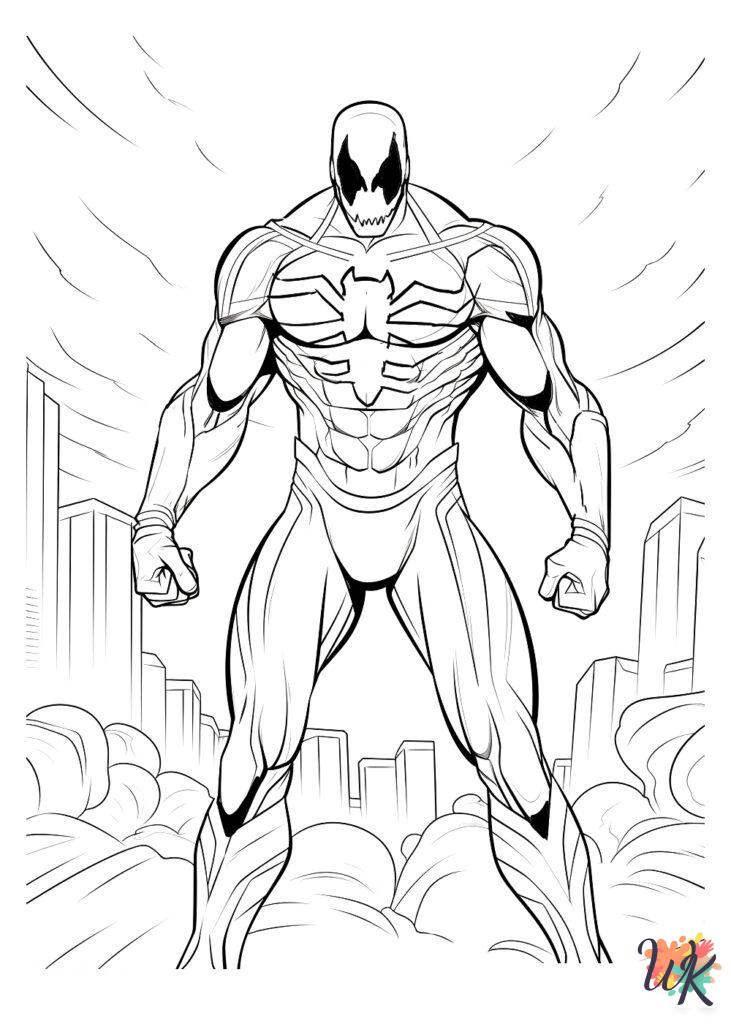 35 Venom Coloring Pages - Unleash Your Creative Side