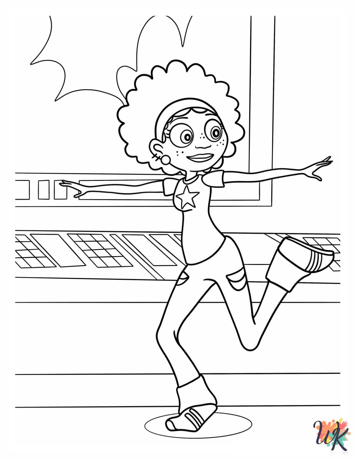 detailed Wild Kratts coloring pages for adults