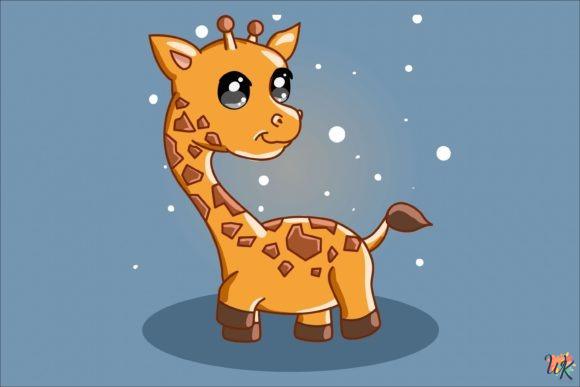 70 Giraffe Coloring Pages