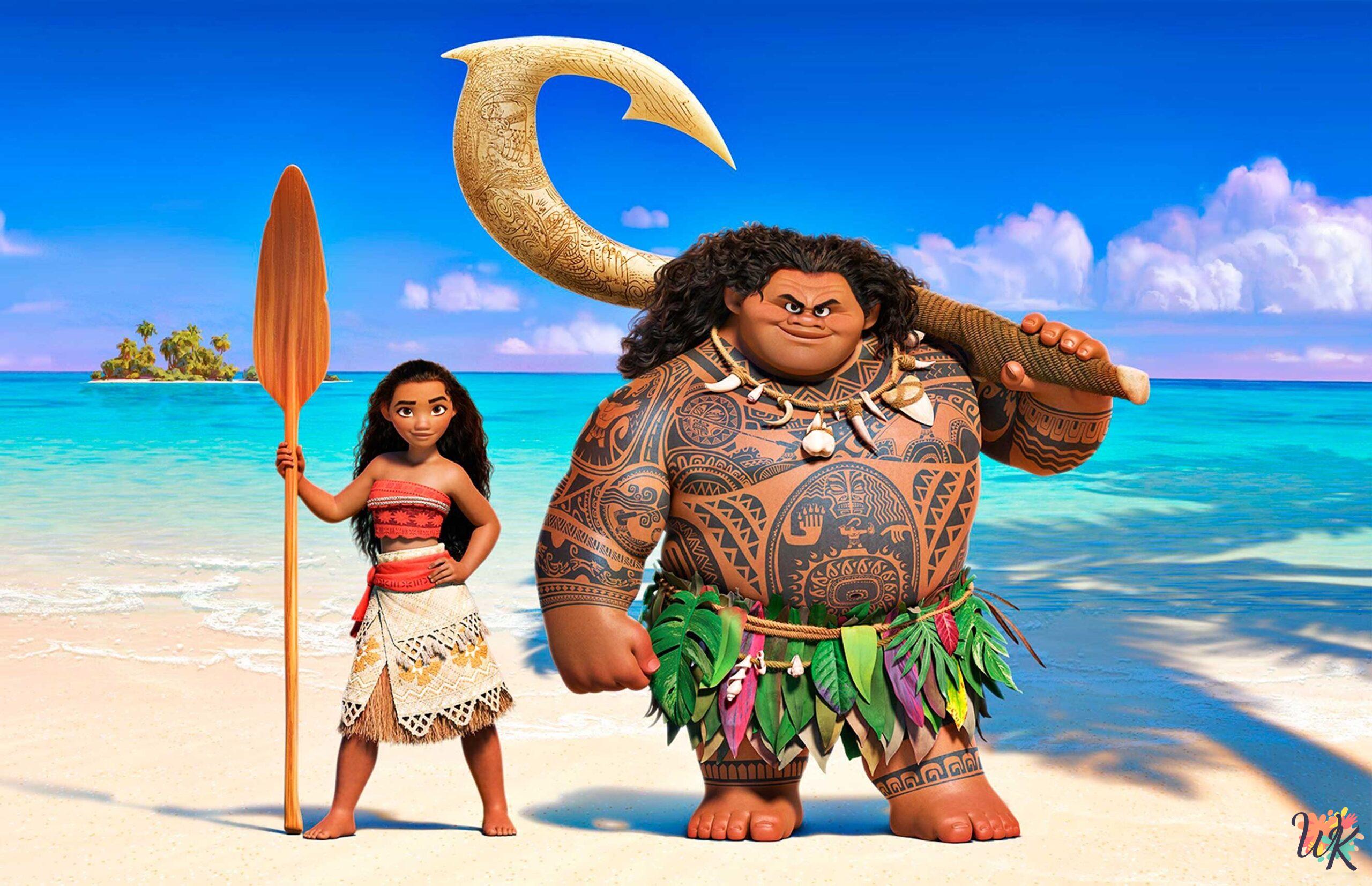 63 Moana Coloring Pages