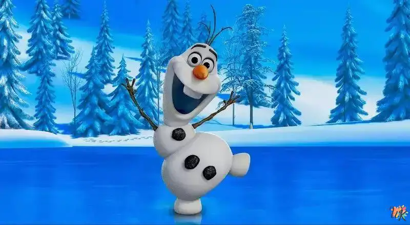 Olaf Coloring Pages 1 Olaf Coloring Pages