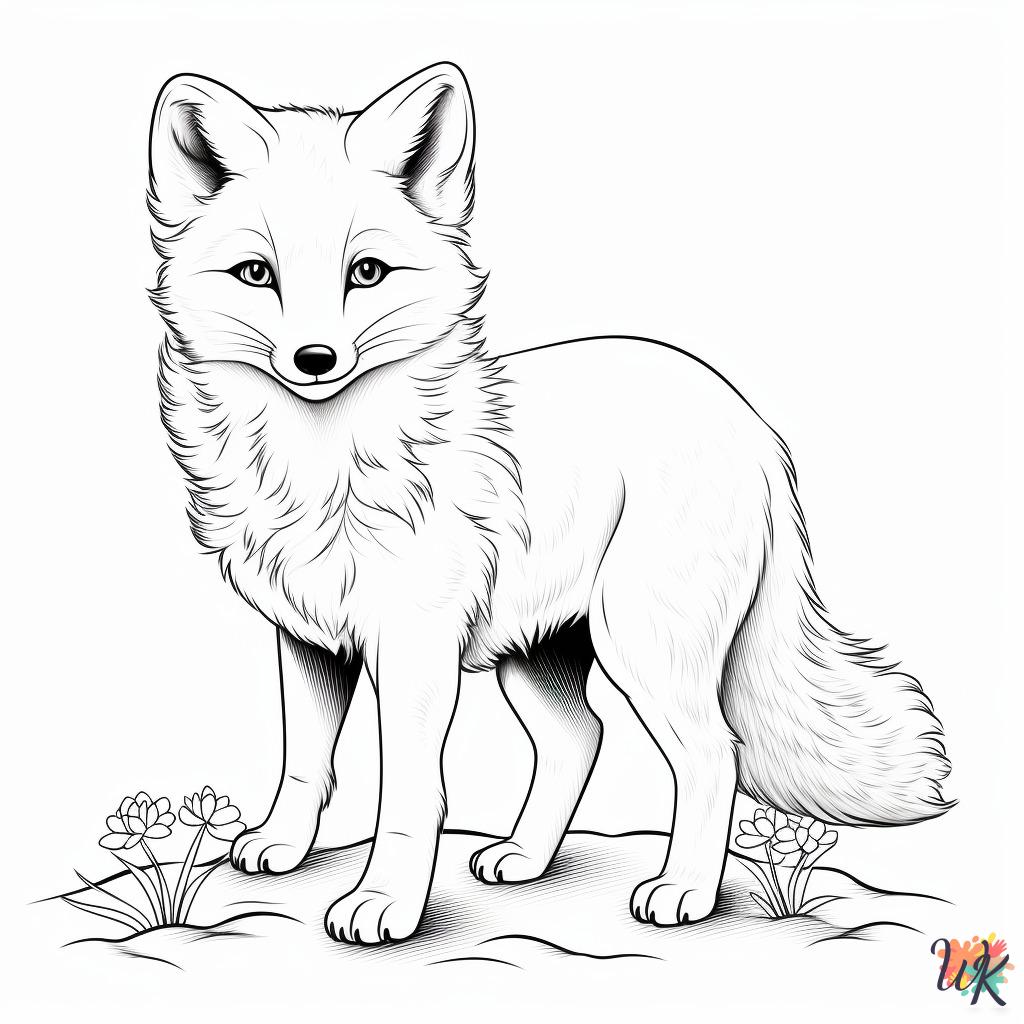 coloring pages for Arctic Animals
