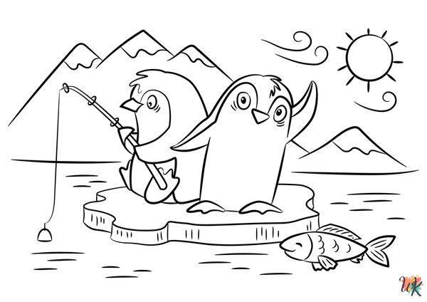 fun Arctic Animals coloring pages