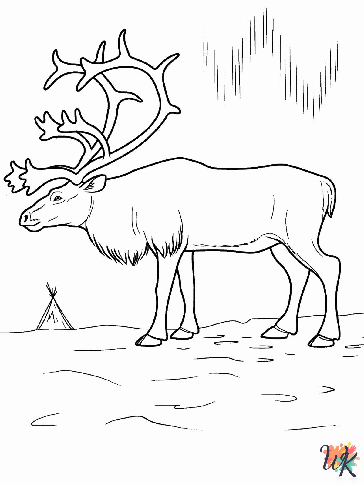 kids Arctic Animals coloring pages