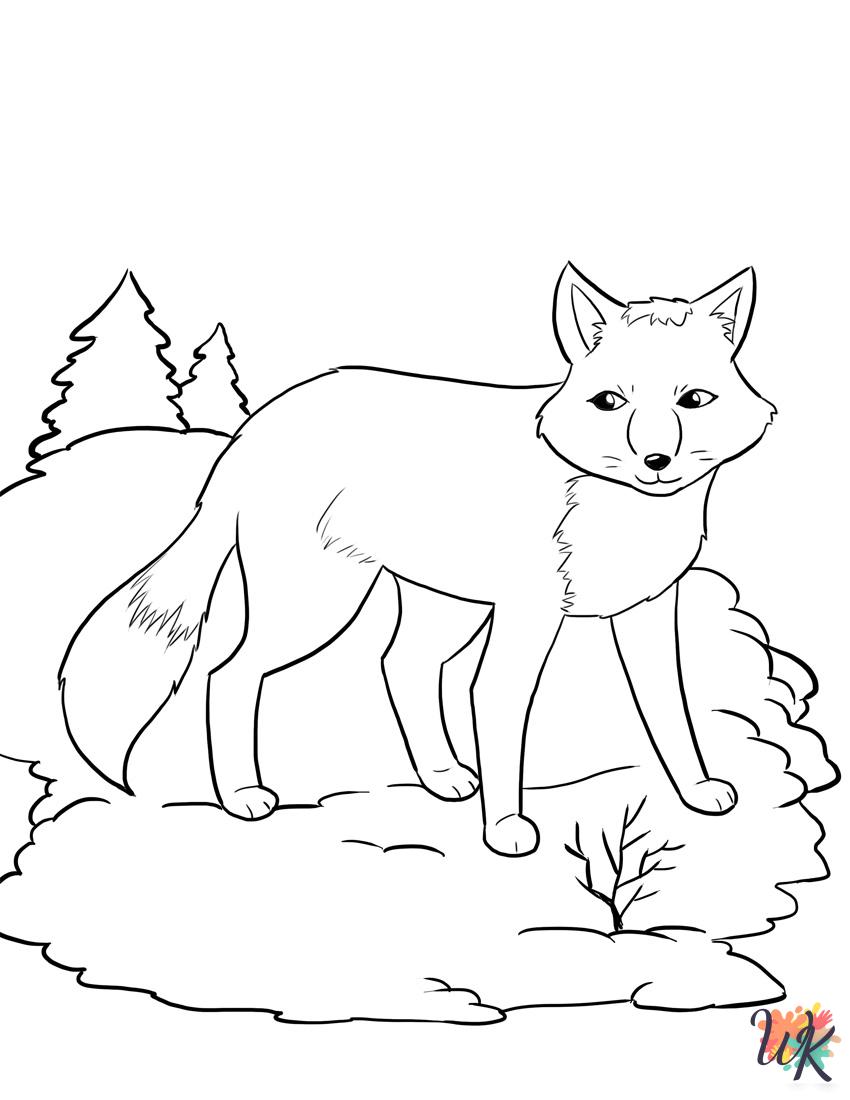 Arctic Animals coloring pages pdf