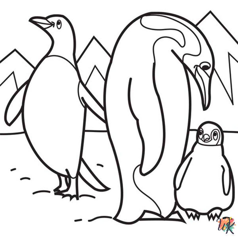 merry Arctic Animals coloring pages