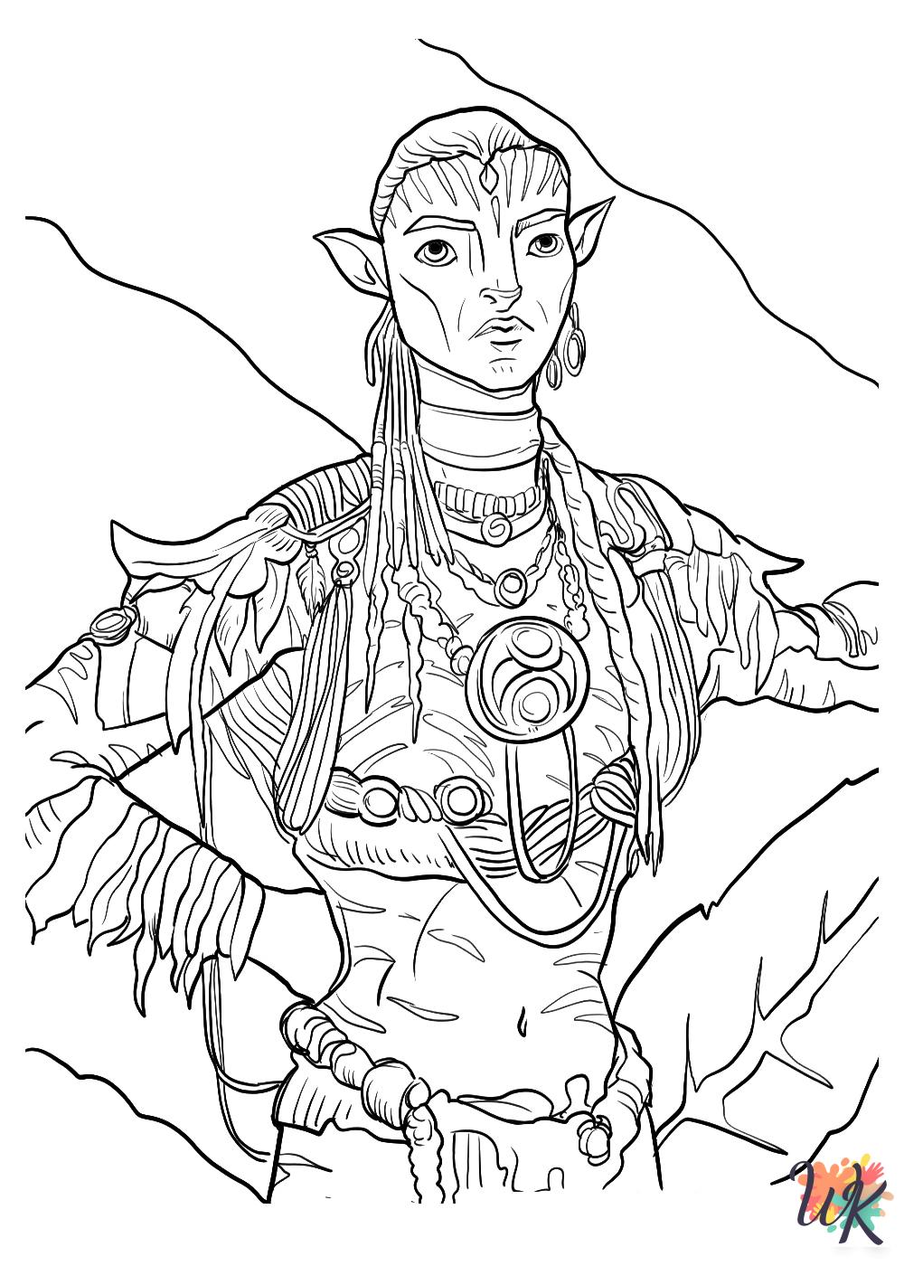merry Avatar coloring pages