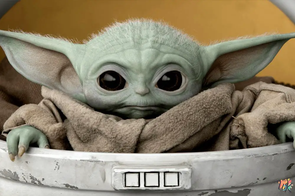 Baby Yoda Coloring Pages 1 Baby Yoda Coloring Pages