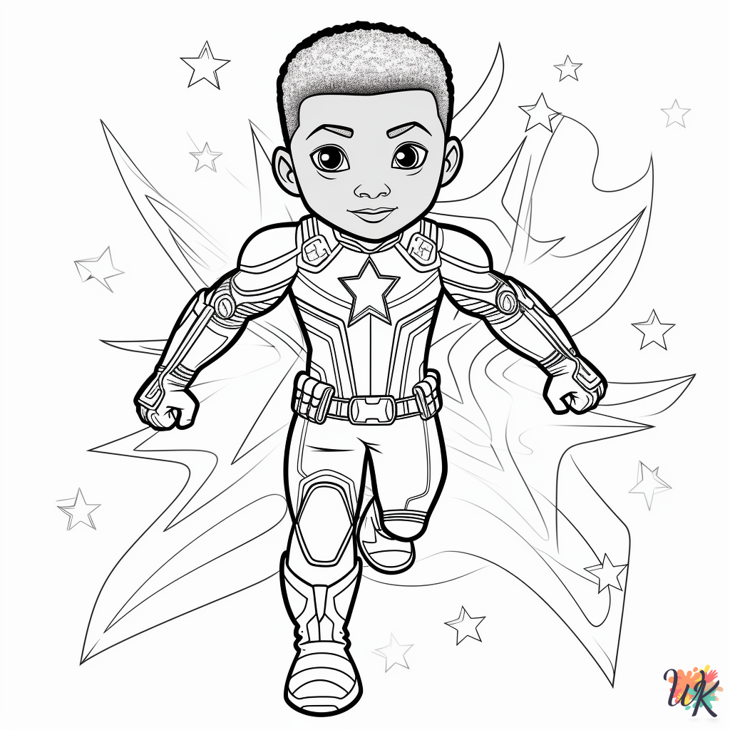 free Black Panther coloring pages