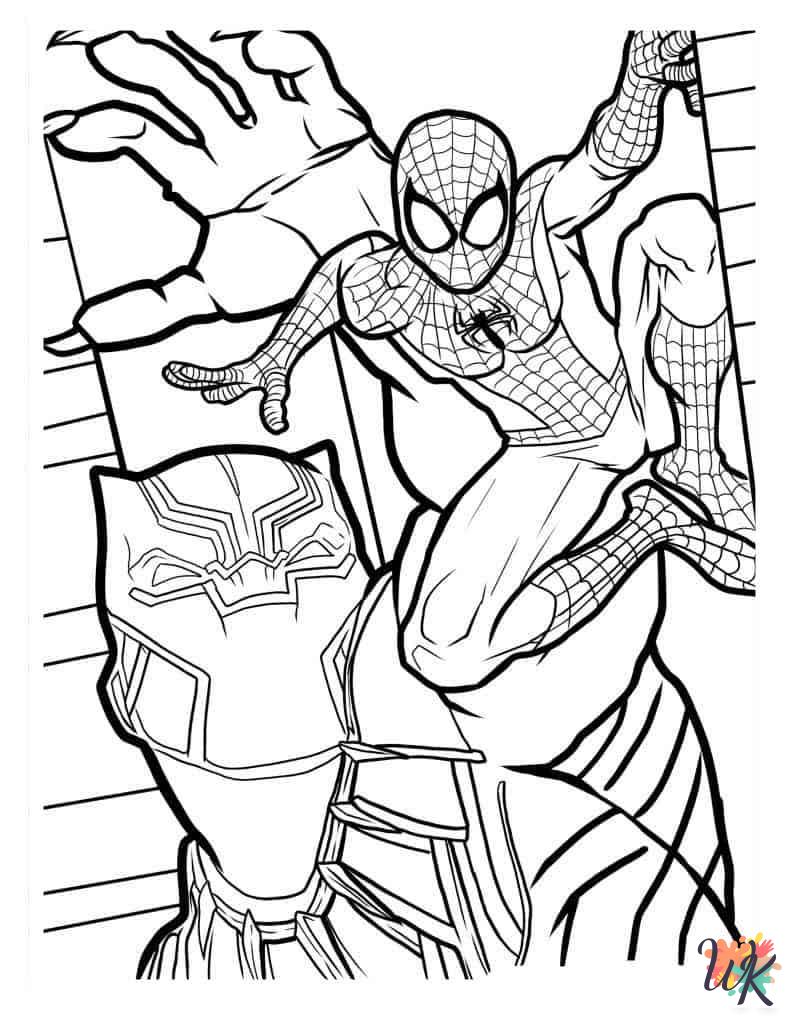 Black Panther coloring pages to print