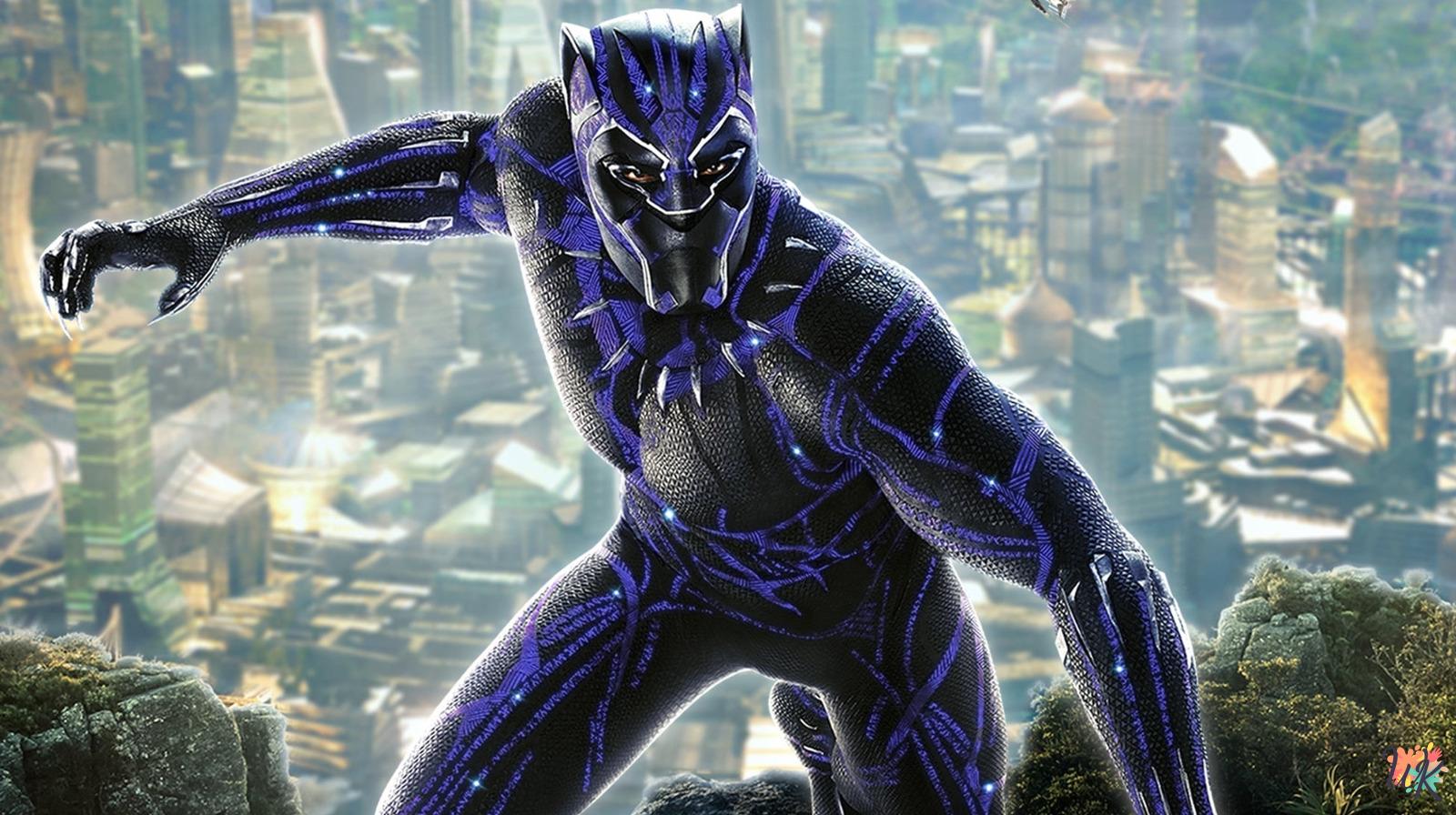 Black Panther Coloring Pages 1 Black Panther Coloring Pages