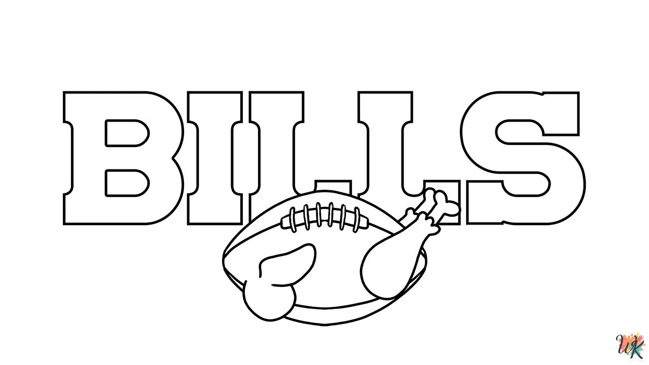 free coloring pages Buffalo Bills