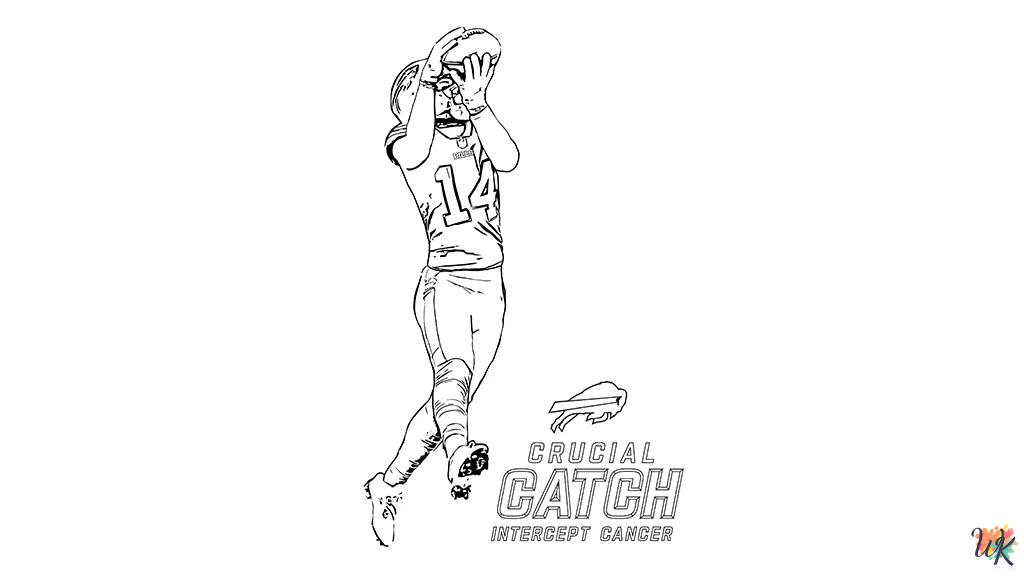 Buffalo Bills ornament coloring pages